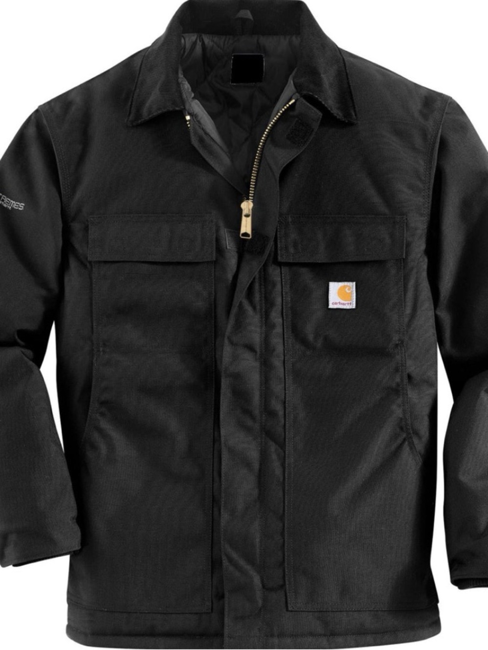 Carhartt Black Men's Rugged Canvas Field Jacket